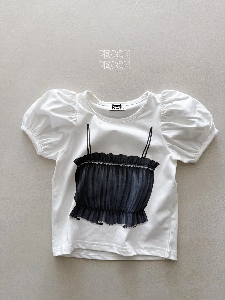 Peach Peach - Korean Children Fashion - #stylishchildhood - Anna Tee