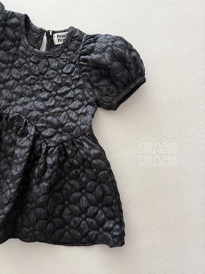 Peach Peach - Korean Children Fashion - #todddlerfashion - Amelie Blouse Mini One-piece - 11