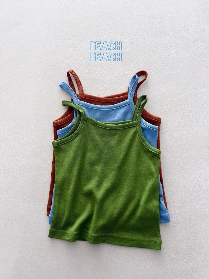 Peach Peach - Korean Children Fashion - #toddlerclothing - Soft Sleeveless - 7