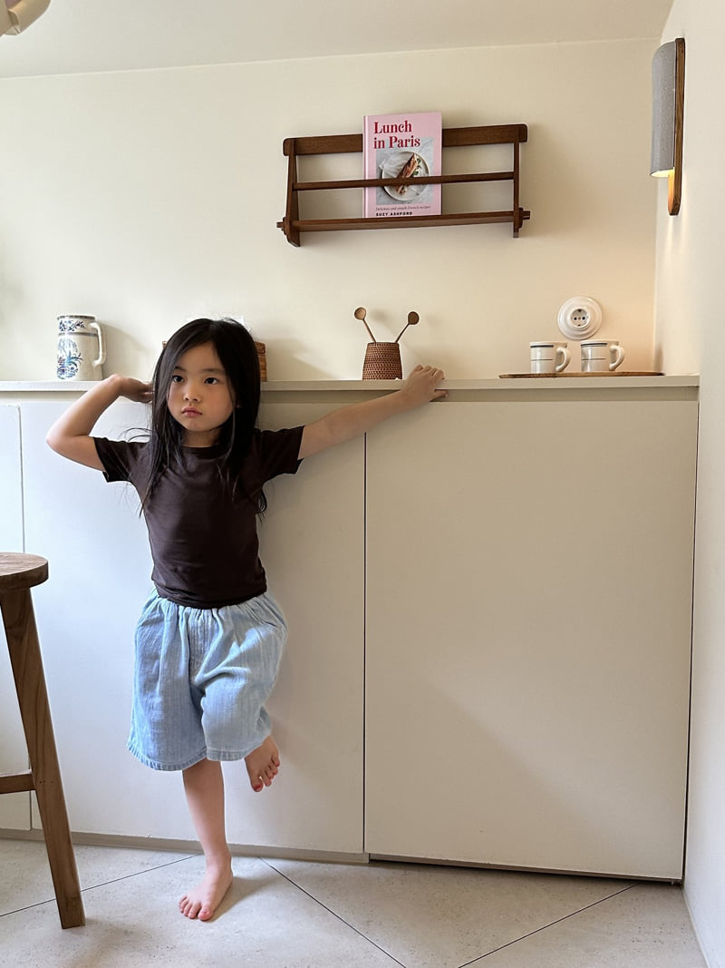 Pepper - Korean Children Fashion - #Kfashion4kids - Soft Denim Shorts - 12