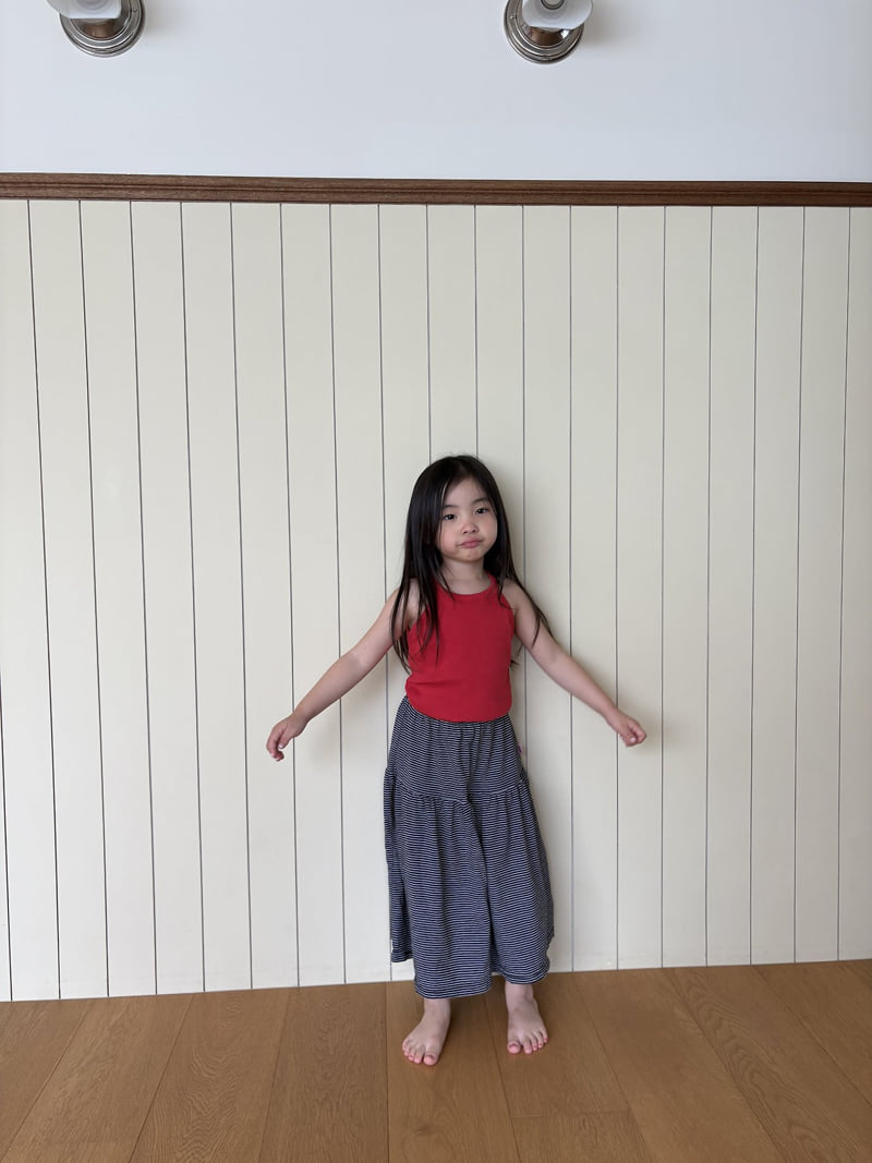 Pepper - Korean Children Fashion - #Kfashion4kids - Long Long Skirt - 5