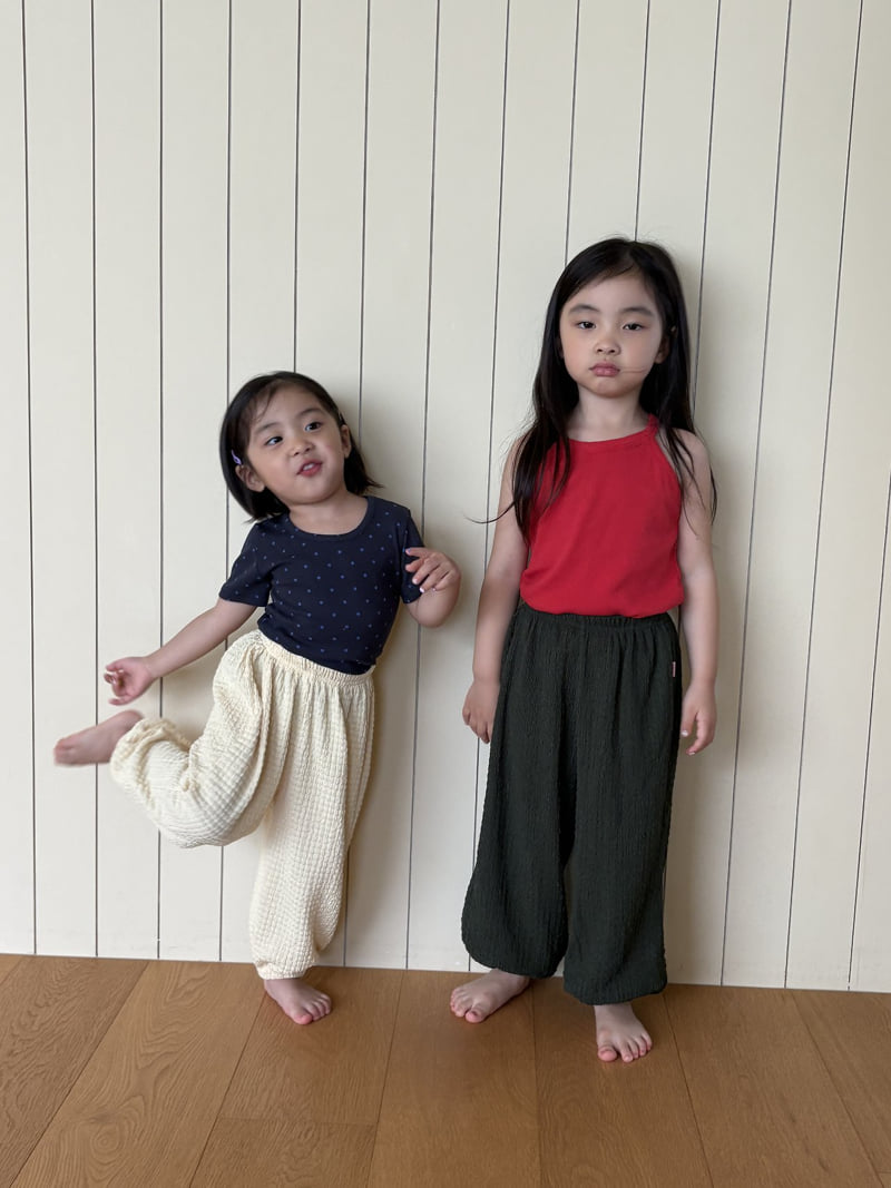 Pepper - Korean Children Fashion - #Kfashion4kids - Dot Stretch Tee - 5