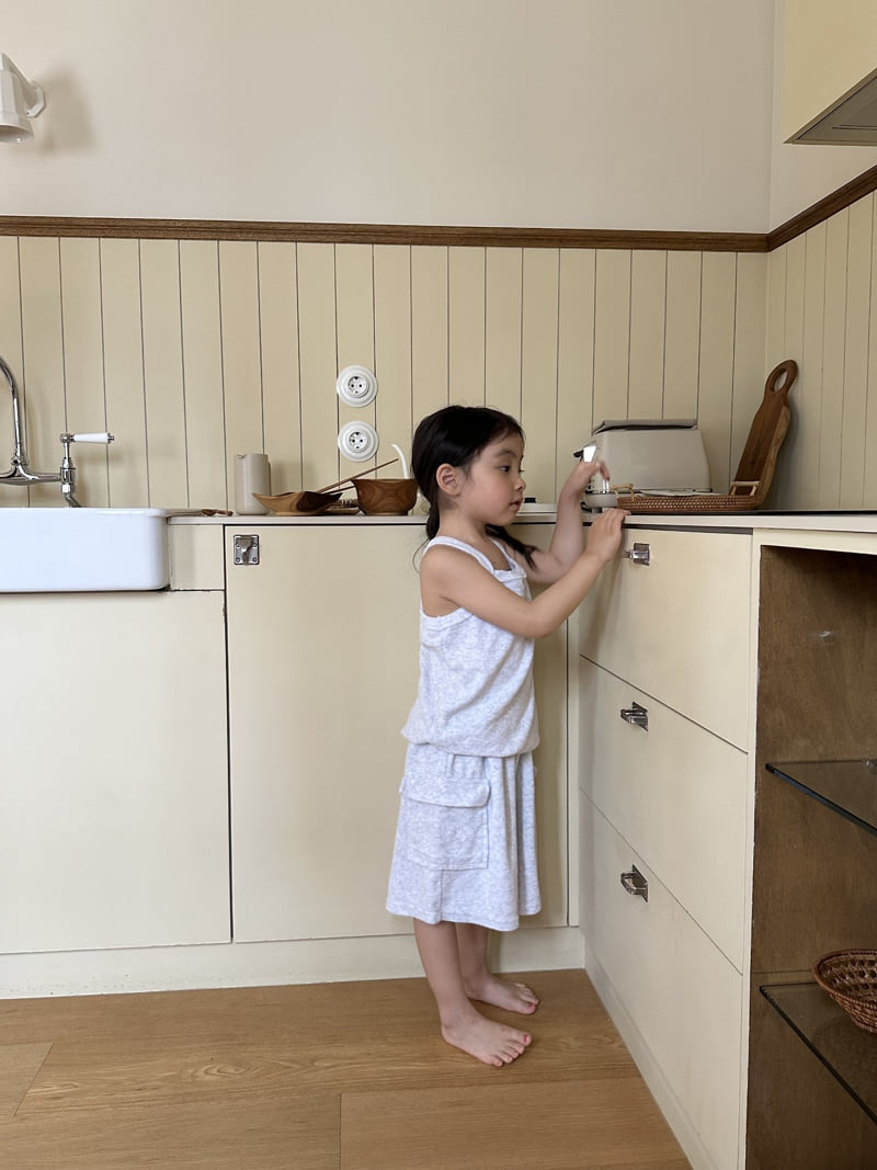 Pepper - Korean Children Fashion - #childofig - Terry Cargo Pants - 8