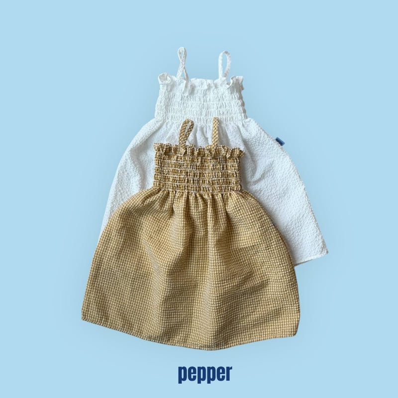Pepper - Korean Children Fashion - #childofig - Smoke One-piece