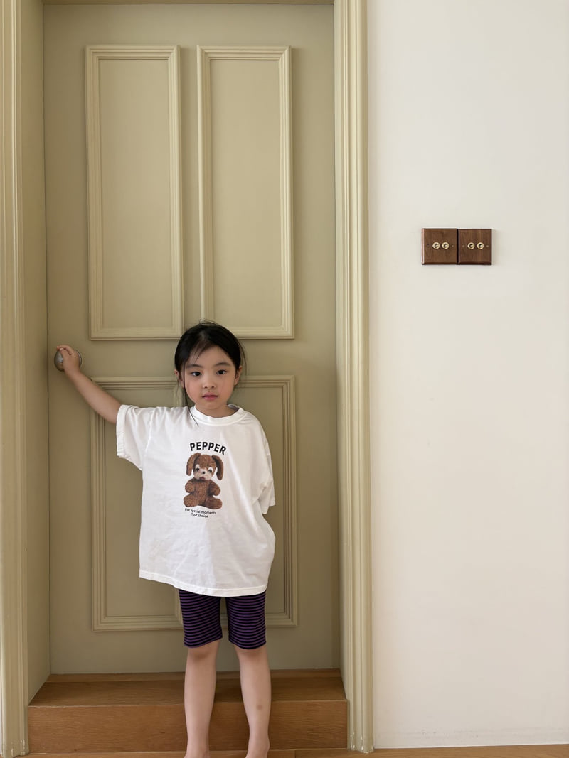 Pepper - Korean Children Fashion - #childofig - Puppy Tee - 5