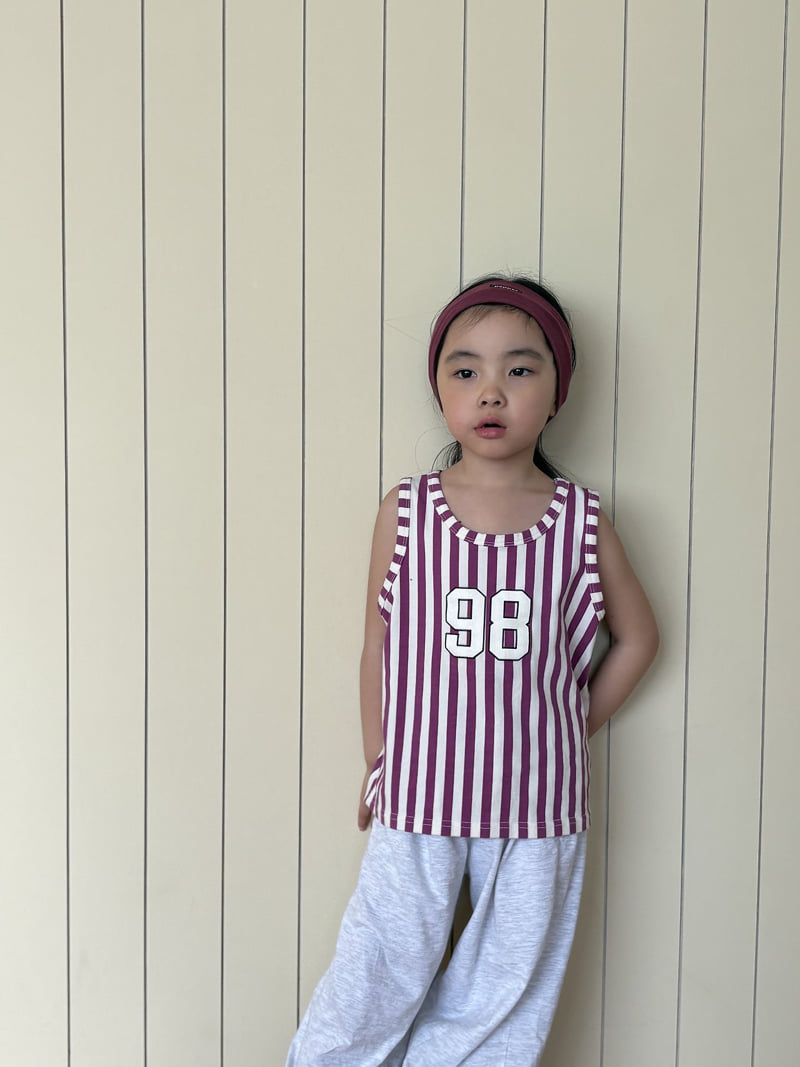 Pepper - Korean Children Fashion - #childofig - 98 Sleeveless Tee - 4