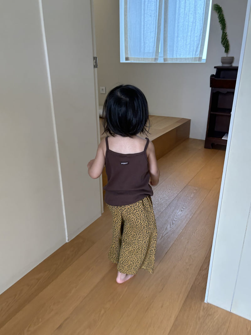 Pepper - Korean Children Fashion - #childofig - Leopard Pants - 7