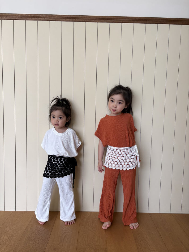 Pepper - Korean Children Fashion - #childrensboutique - Pleats Tee - 3