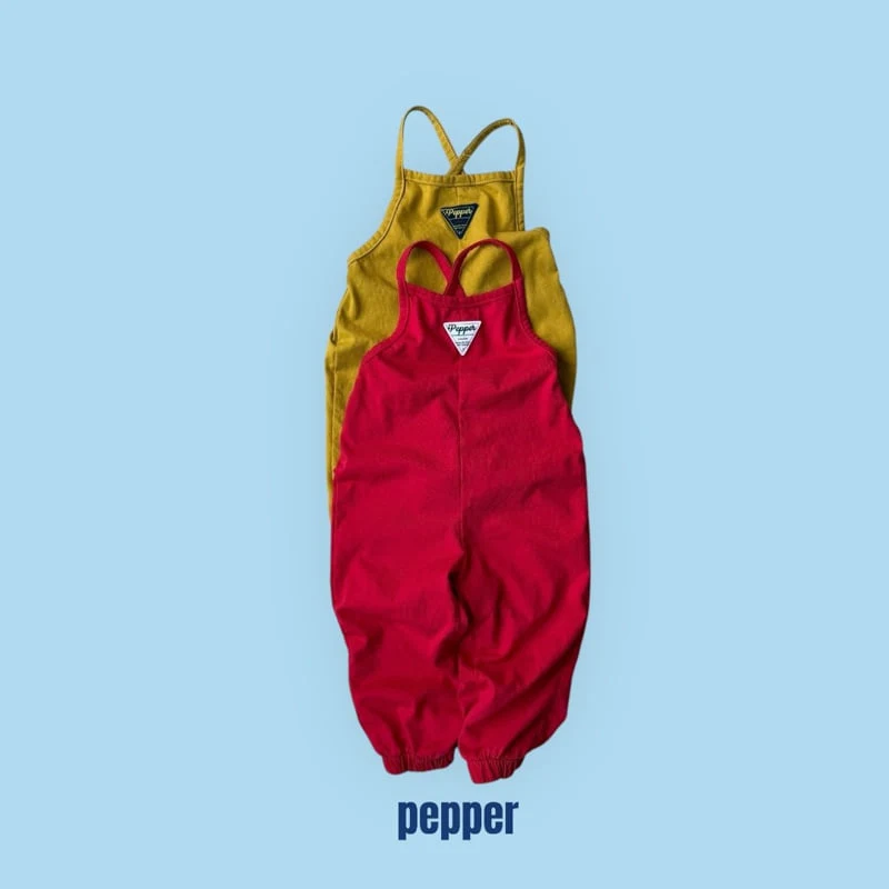Pepper - Korean Children Fashion - #childrensboutique - Nacho Overalls