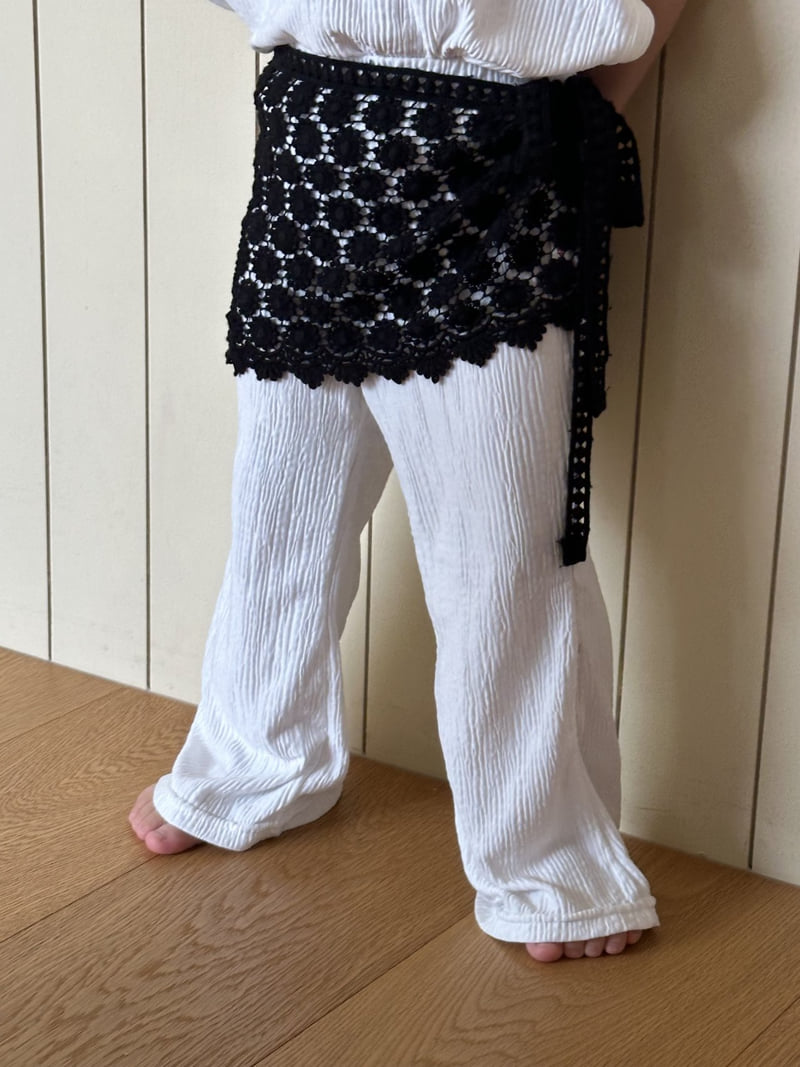 Pepper - Korean Children Fashion - #childrensboutique - Pleats Bootcut Pants - 7