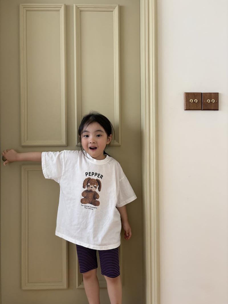 Pepper - Korean Children Fashion - #childrensboutique - Puppy Tee - 6