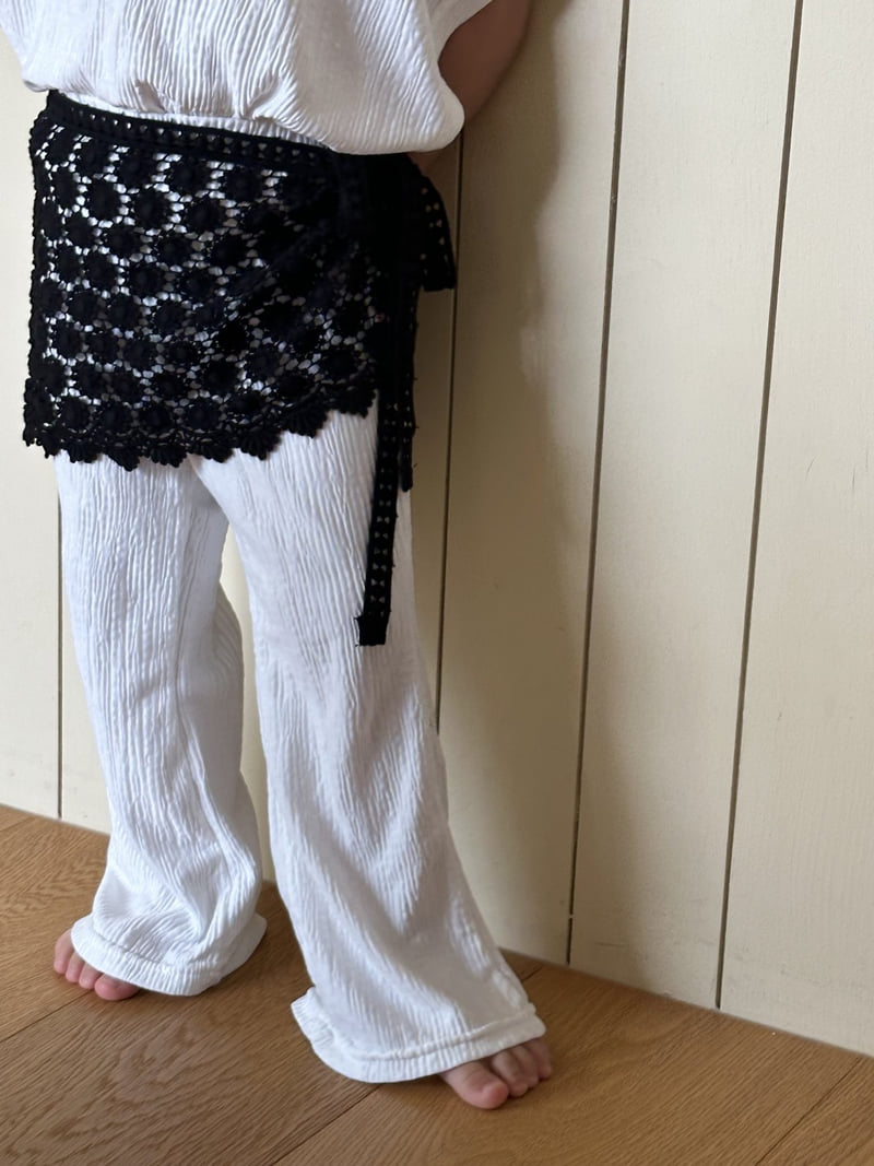Pepper - Korean Children Fashion - #designkidswear - Pleats Bootcut Pants - 8