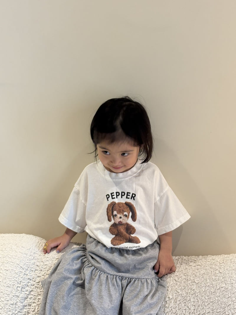 Pepper - Korean Children Fashion - #designkidswear - Puppy Tee - 7
