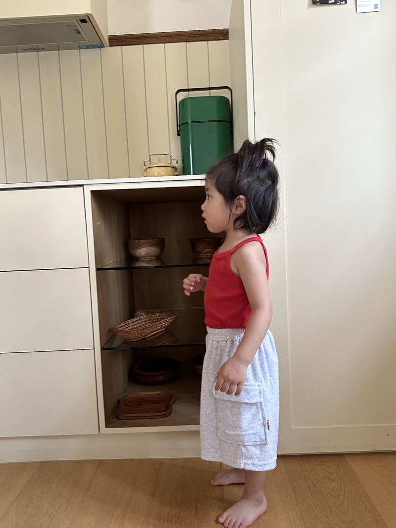 Pepper - Korean Children Fashion - #discoveringself - Terry Cargo Pants - 11