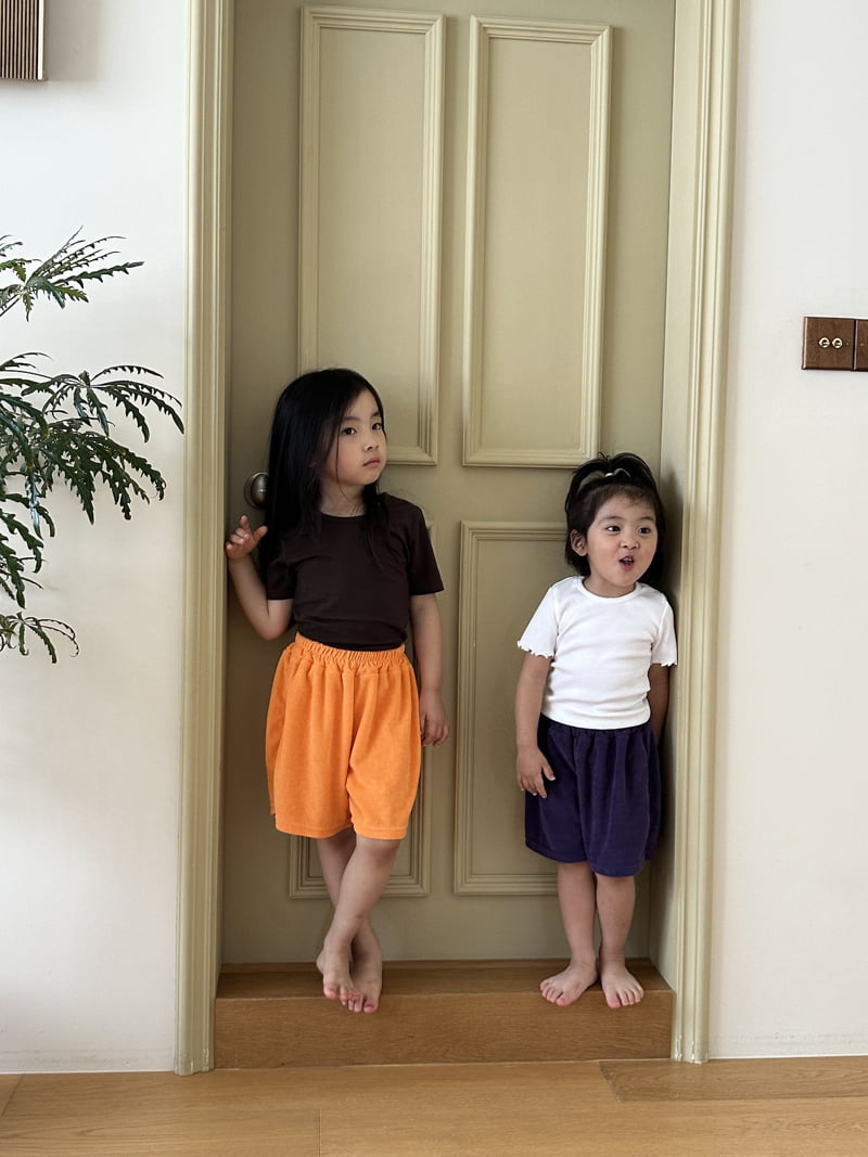 Pepper - Korean Children Fashion - #discoveringself - Fanta Terry Shorts - 10