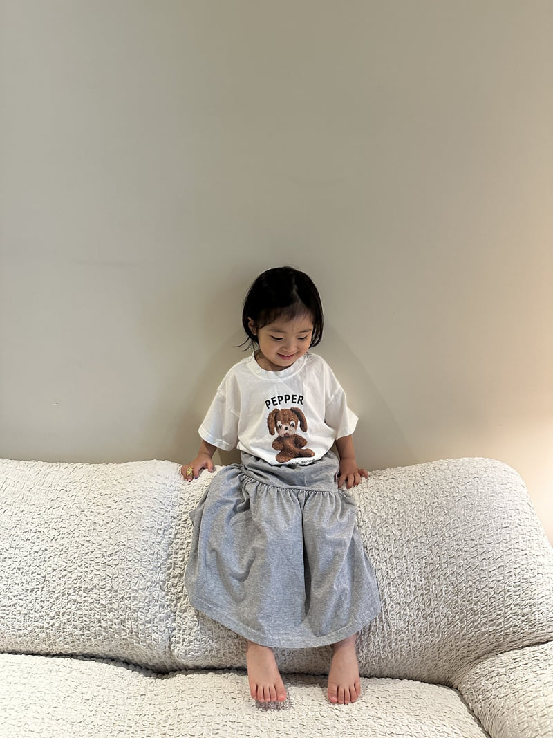 Pepper - Korean Children Fashion - #discoveringself - Puppy Tee - 8
