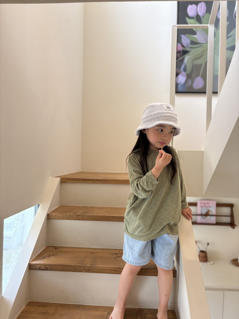 Pepper - Korean Children Fashion - #discoveringself - Slub Tee - 5
