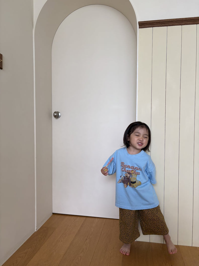 Pepper - Korean Children Fashion - #designkidswear - Banana ChaCha Short Sleeve Tee - 4
