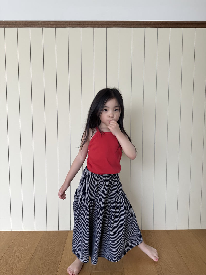 Pepper - Korean Children Fashion - #discoveringself - Halter Sleeveless - 5