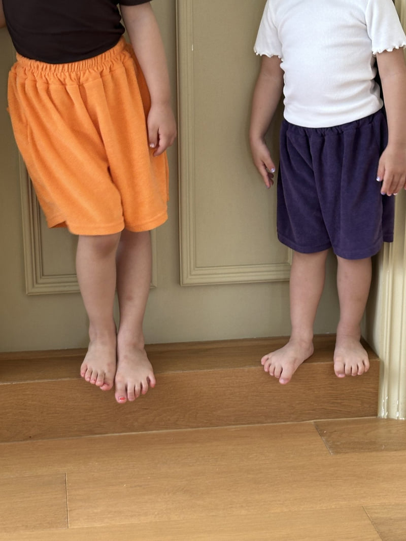 Pepper - Korean Children Fashion - #fashionkids - Fanta Terry Shorts - 11