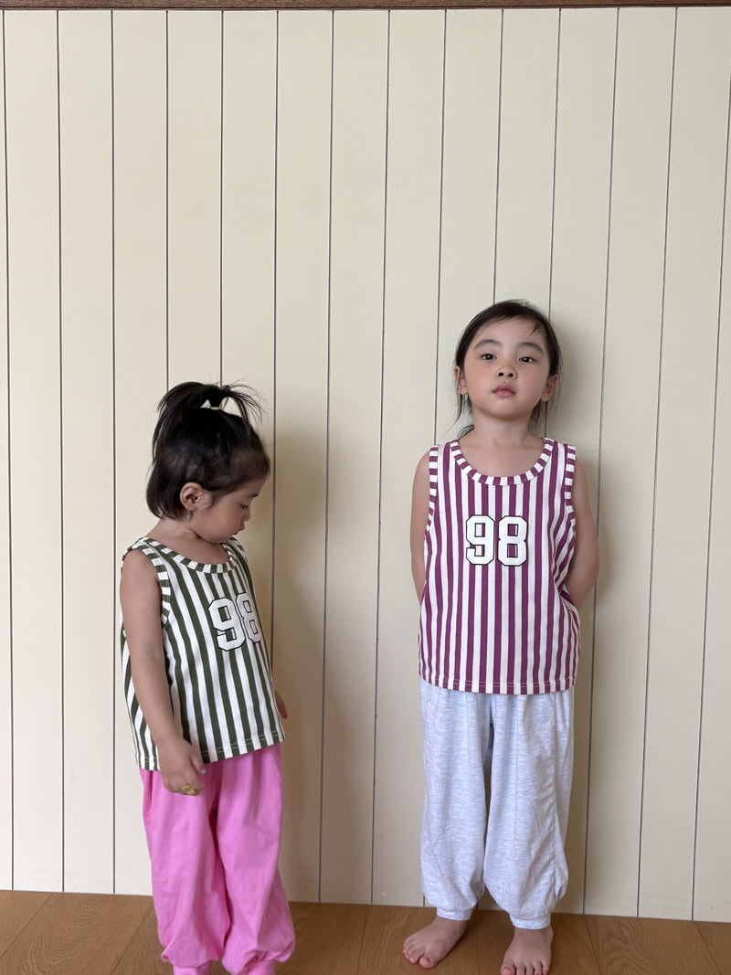 Pepper - Korean Children Fashion - #fashionkids - 98 Sleeveless Tee - 8