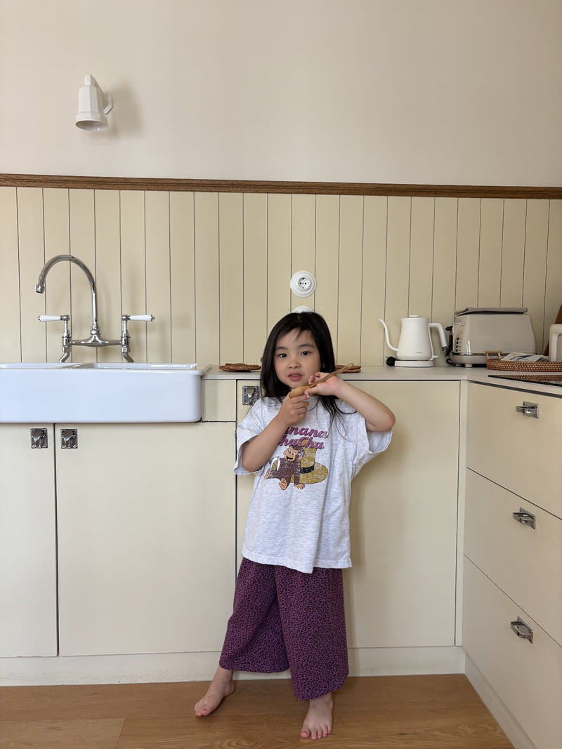 Pepper - Korean Children Fashion - #fashionkids - Banana ChaCha Short Sleeve Tee - 5