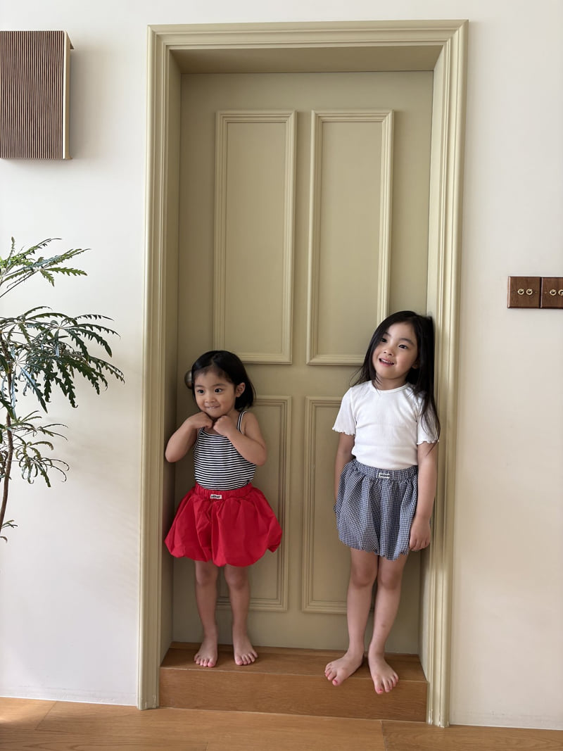 Pepper - Korean Children Fashion - #fashionkids - Odi Stripe Sleeveless - 3