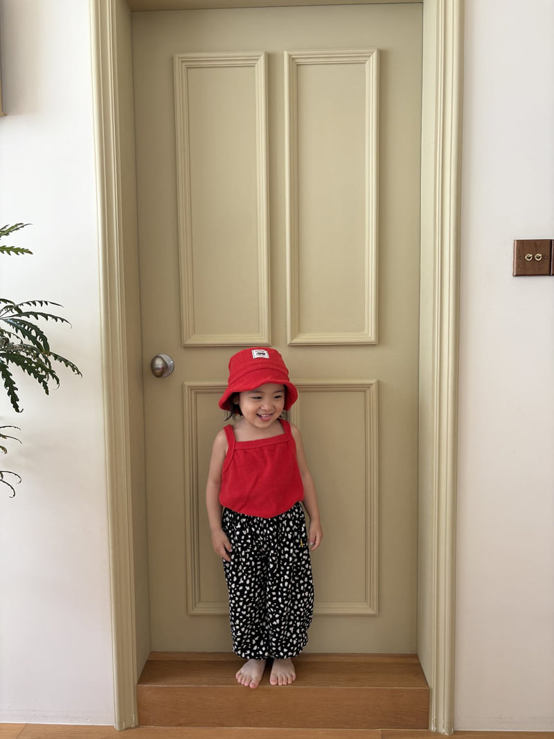 Pepper - Korean Children Fashion - #kidsshorts - Ketchup Terry Sleeveless - 3