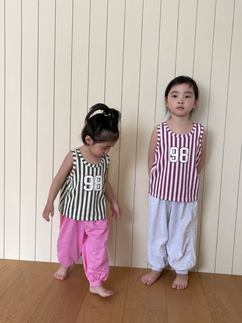 Pepper - Korean Children Fashion - #kidsshorts - 98 Sleeveless Tee - 9
