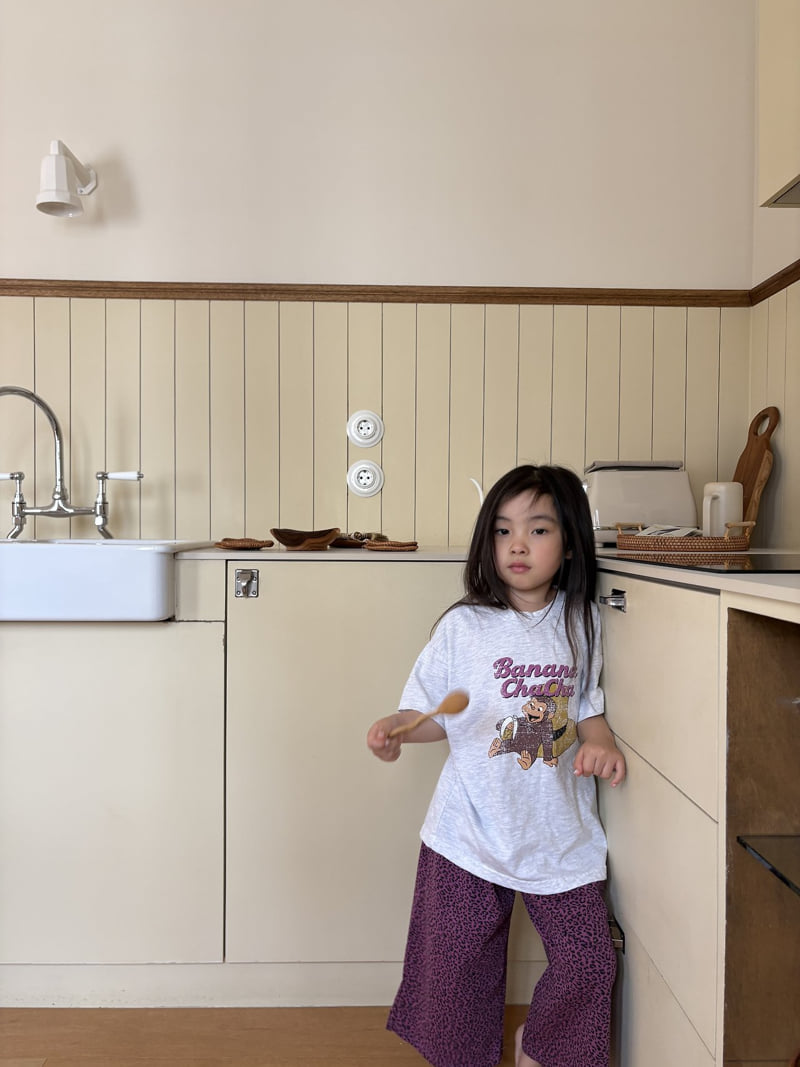 Pepper - Korean Children Fashion - #kidsshorts - Leopard Pants - 12