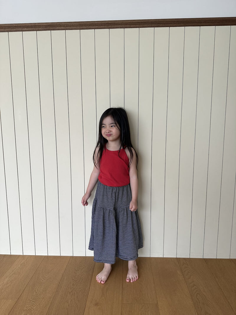 Pepper - Korean Children Fashion - #kidsshorts - Halter Sleeveless - 7