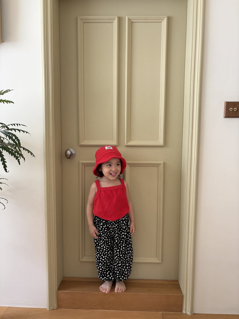 Pepper - Korean Children Fashion - #kidsshorts - Ketchup Terry Sleeveless - 4