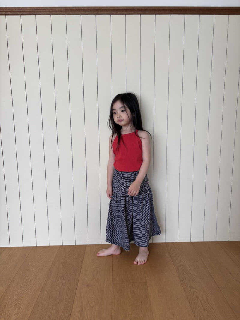 Pepper - Korean Children Fashion - #kidsstore - Long Long Skirt - 3