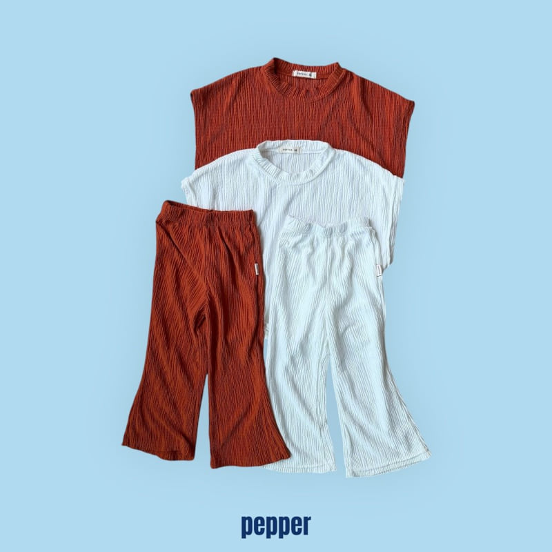 Pepper - Korean Children Fashion - #kidsstore - Pleats Bootcut Pants - 12
