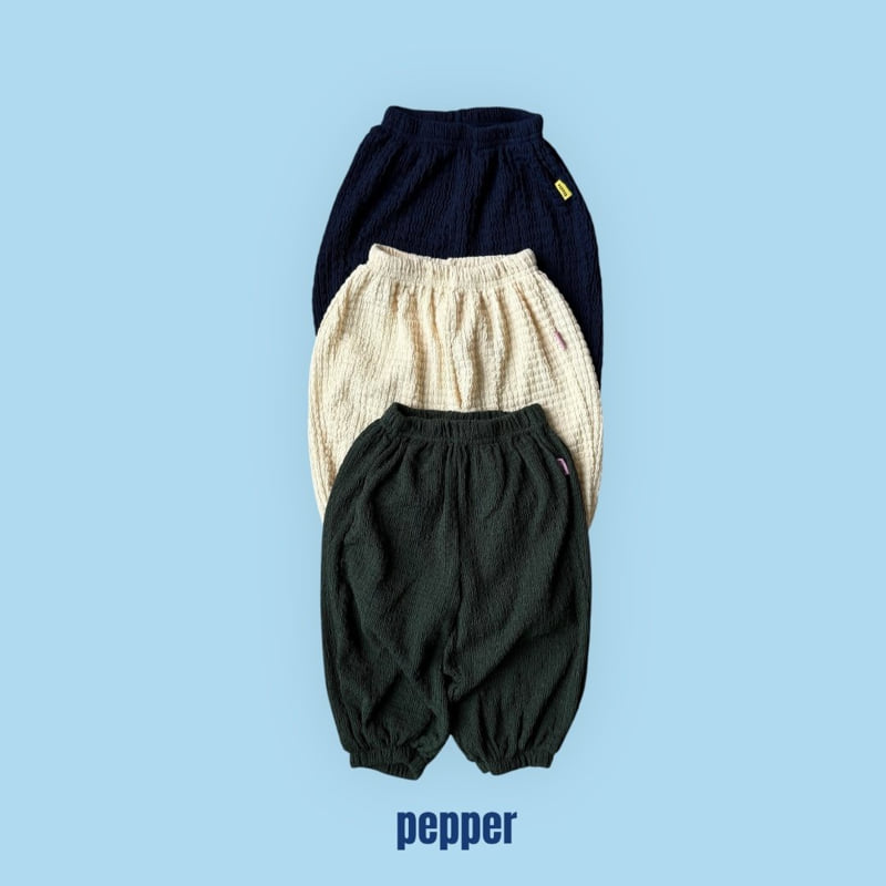 Pepper - Korean Children Fashion - #kidsstore - Seaweed Summer Jogger Pants