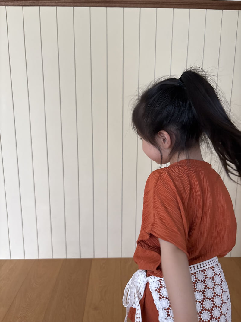 Pepper - Korean Children Fashion - #kidzfashiontrend - Pleats Tee - 9