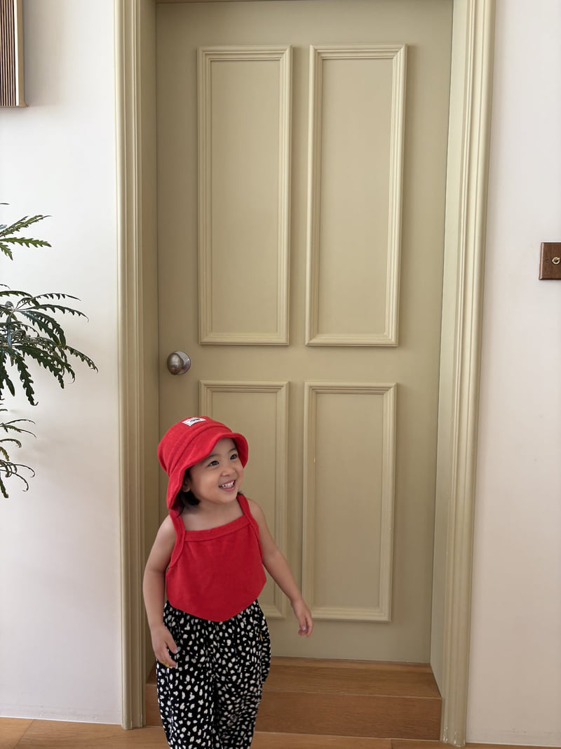 Pepper - Korean Children Fashion - #kidzfashiontrend - Ketchup Terry Sleeveless - 5
