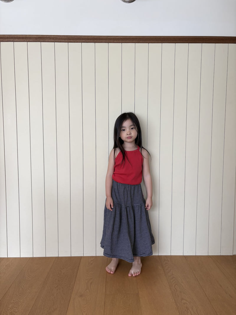 Pepper - Korean Children Fashion - #kidsstore - Long Long Skirt - 4