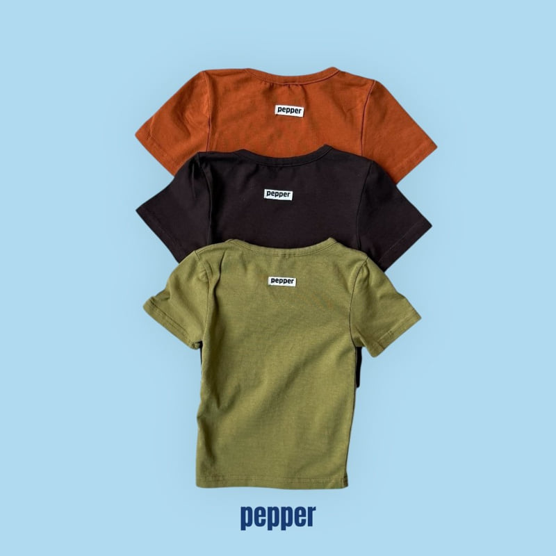 Pepper - Korean Children Fashion - #kidzfashiontrend - My Chew Short Sleeve Tee