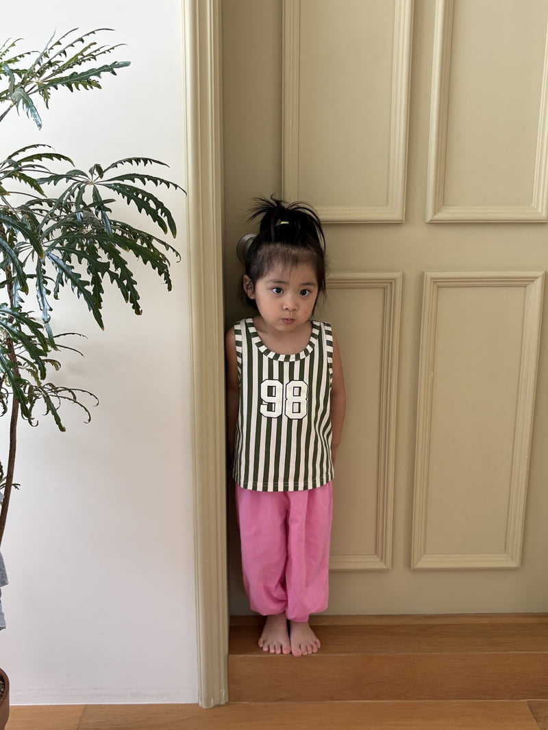 Pepper - Korean Children Fashion - #kidzfashiontrend - 98 Sleeveless Tee - 11
