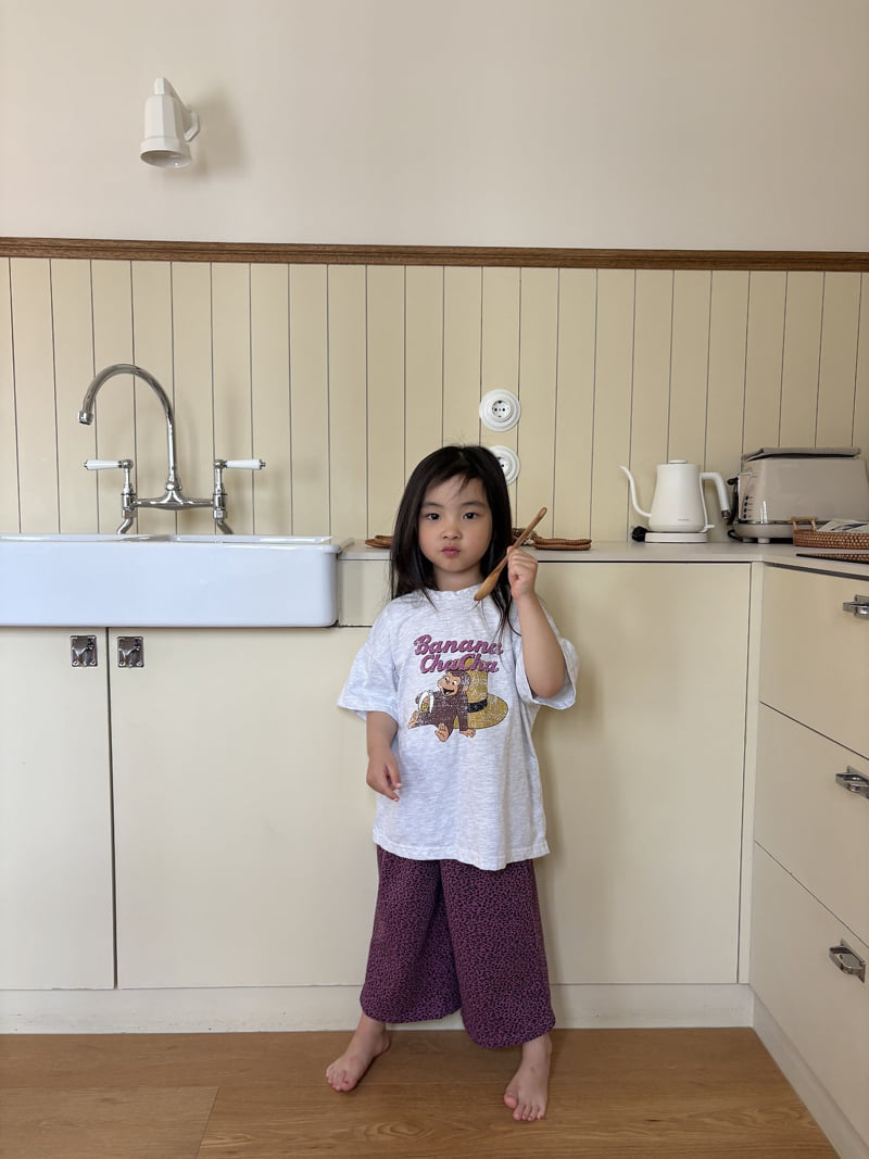 Pepper - Korean Children Fashion - #kidzfashiontrend - Banana ChaCha Short Sleeve Tee - 8