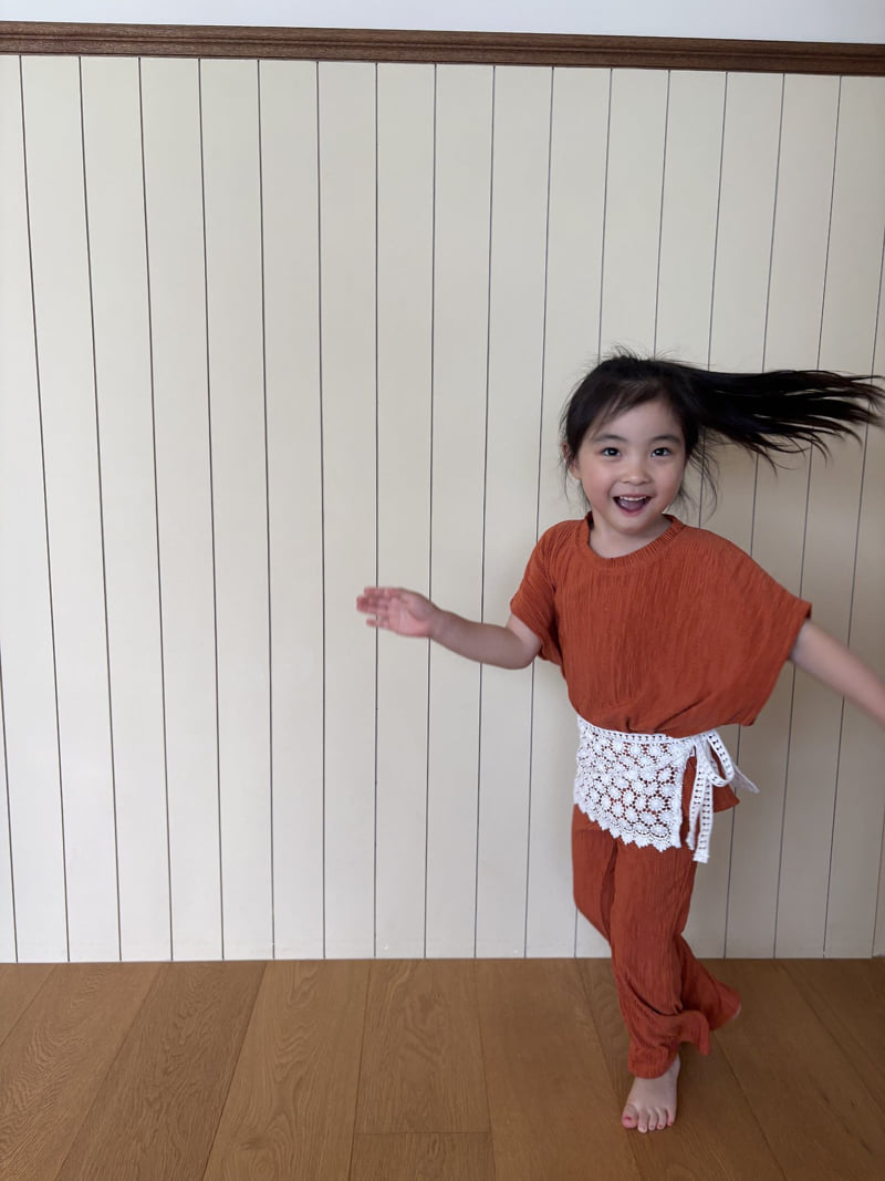 Pepper - Korean Children Fashion - #littlefashionista - Pleats Tee - 11