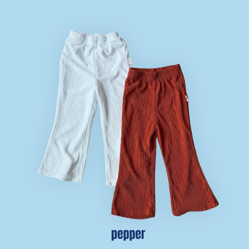Pepper - Korean Children Fashion - #littlefashionista - Pleats Bootcut Pants