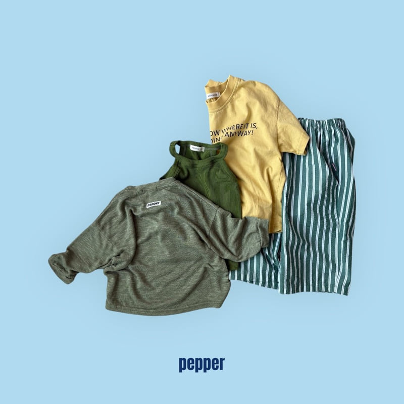 Pepper - Korean Children Fashion - #littlefashionista - Slub Tee - 11