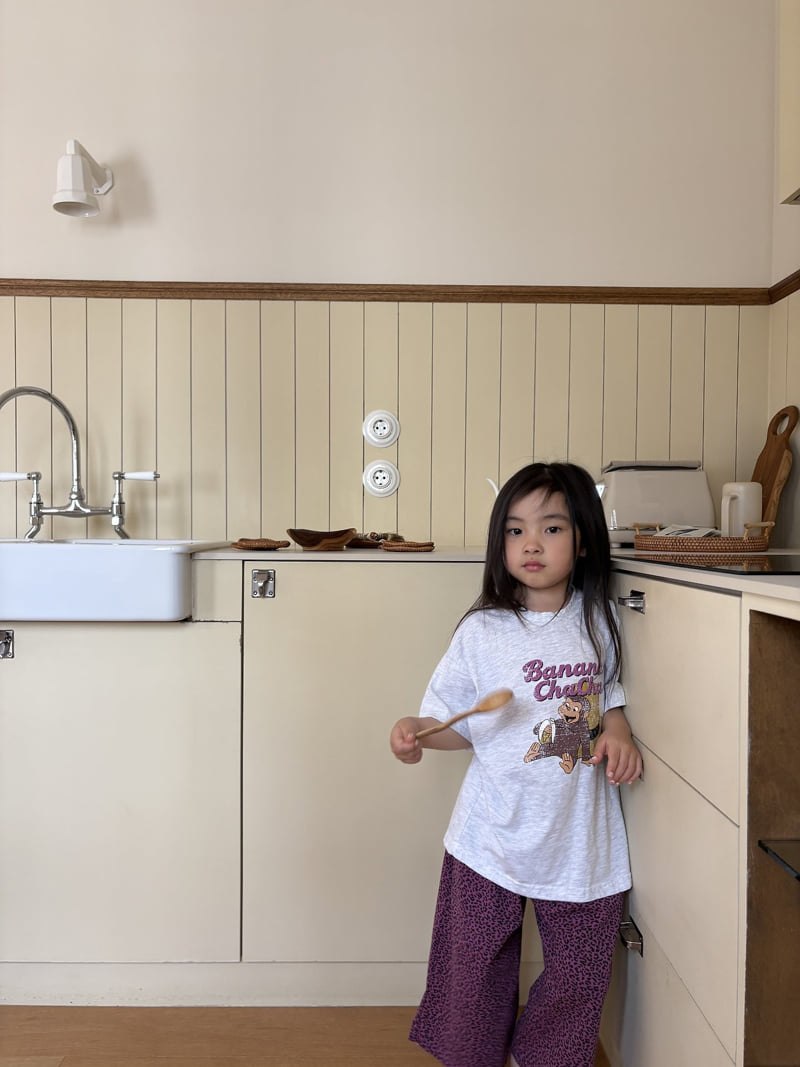 Pepper - Korean Children Fashion - #littlefashionista - Banana ChaCha Short Sleeve Tee - 10
