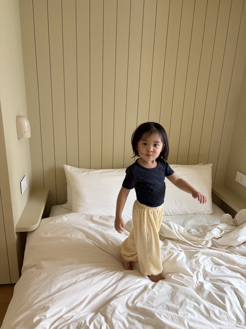 Pepper - Korean Children Fashion - #littlefashionista - Dot Stretch Tee - 6