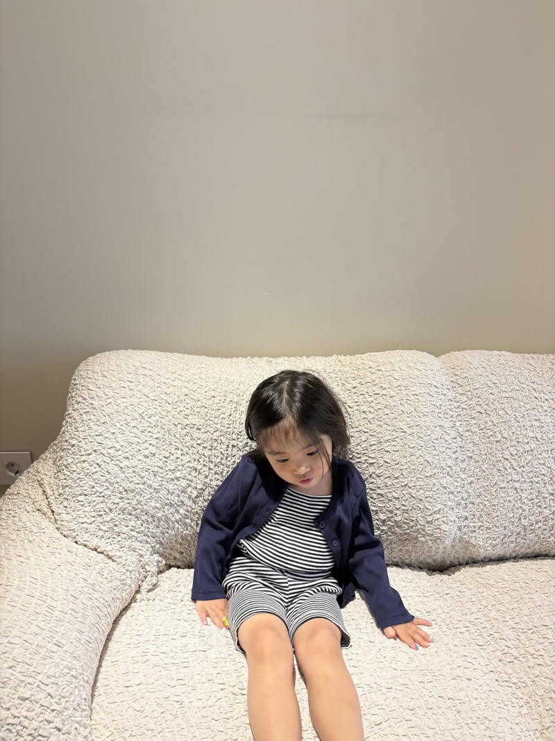 Pepper - Korean Children Fashion - #littlefashionista - Odi Stripe Sleeveless - 8