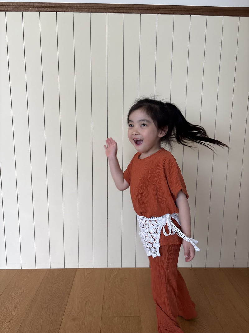Pepper - Korean Children Fashion - #magicofchildhood - Pleats Tee - 12