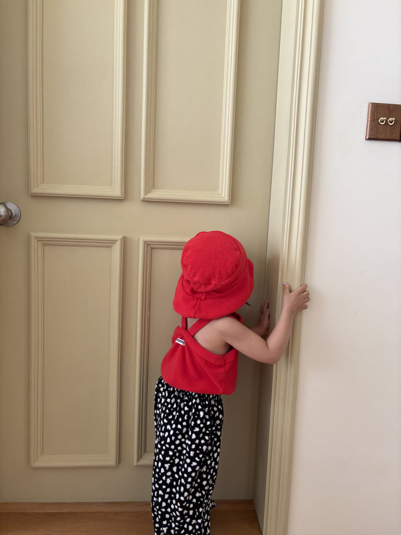 Pepper - Korean Children Fashion - #magicofchildhood - Ketchup Terry Sleeveless - 8