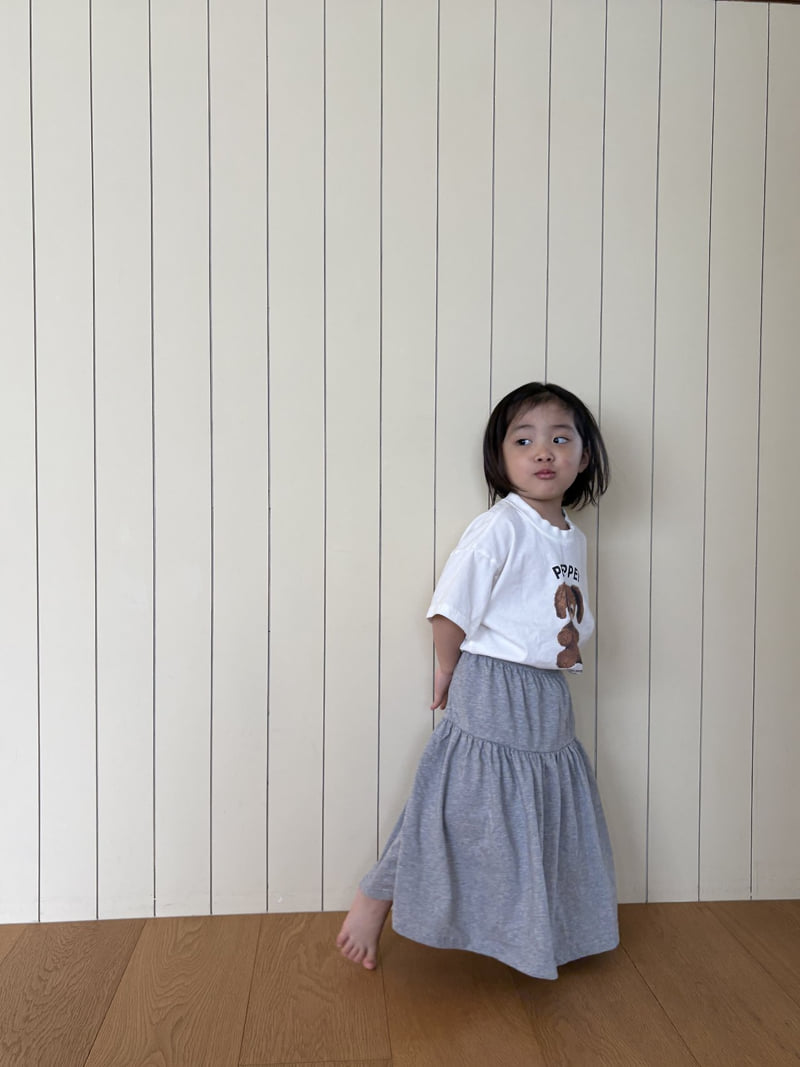Pepper - Korean Children Fashion - #magicofchildhood - Long Long Skirt - 7